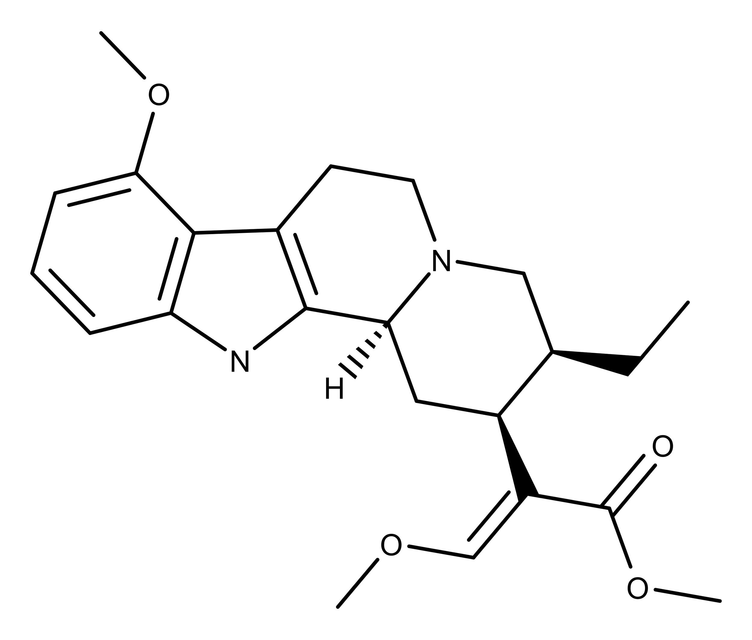 Chemical structure of a molecule with multiple rings, nitrogen atoms, and ester groups.